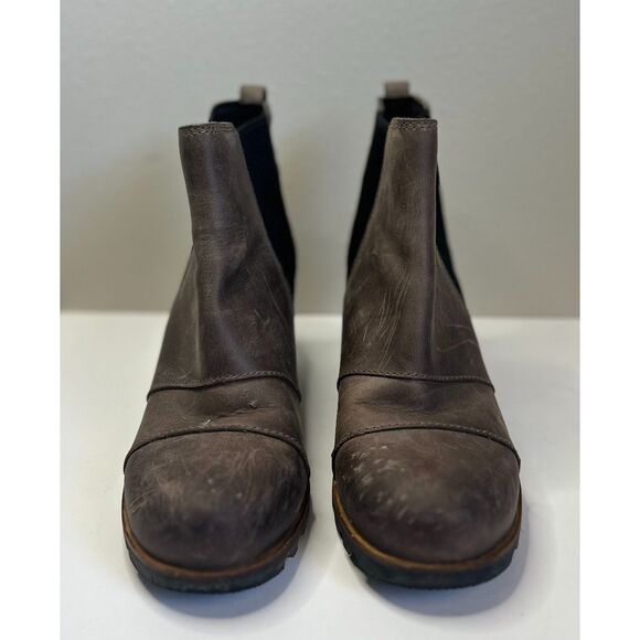 SOREL Women's Kettle Lea Wedge Weather Proof Joan of Arc Bootie Size 8 - Picture 5 of 10